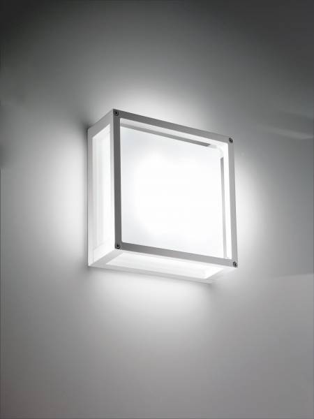 LED-Wandleuchte Home 25x25cm